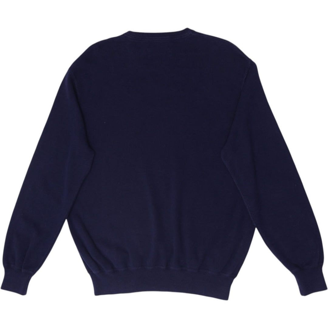 Mens Polo By Ralph Lauren Navy 100 % Cotton Sweater Size XL