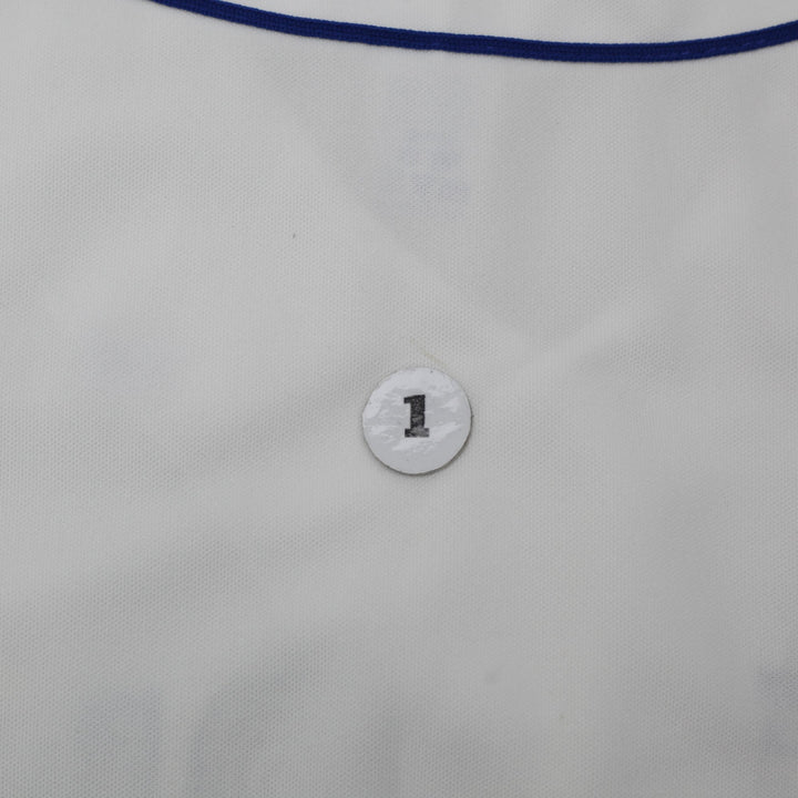 Vintage Mens Russell Athletic Blue Jays Baseball Jersey White L | Migration_Jerseys - Alternate View | Fashion Rerun