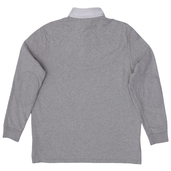 Mens Polo By Ralph Lauren Half Button Long Sleeve Polo Rugby T-Shirt