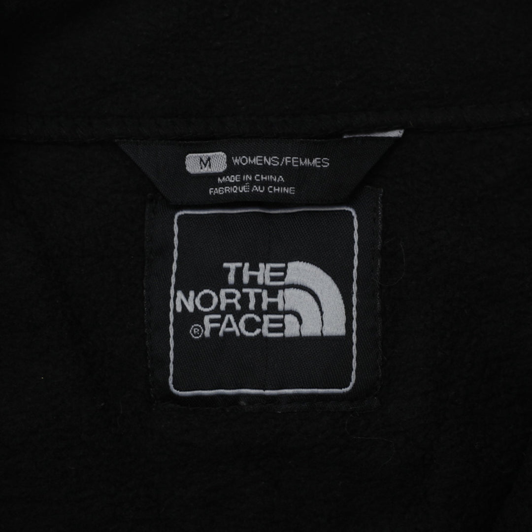 Ladies The North Face Jacket Black Full Zip Fleece Size M