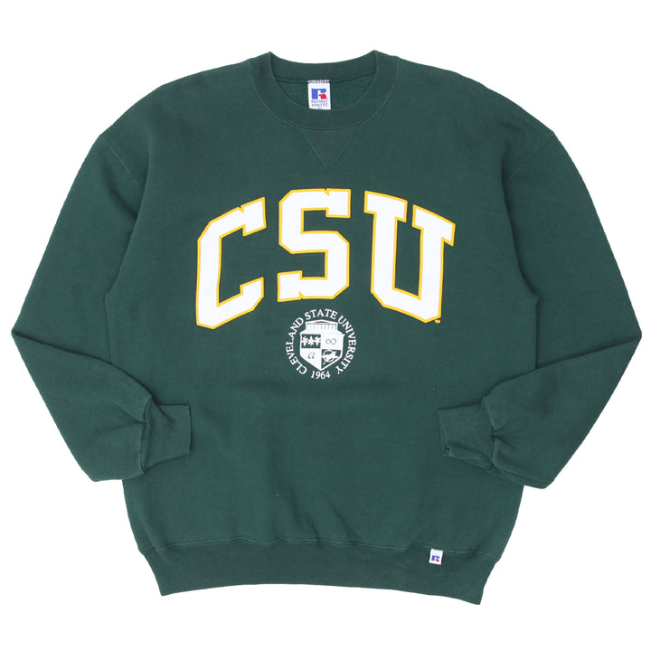 Vintage Russell Athletic Cleveland State University Crewneck Sweatshirt Made in USA XL - Fashion Rerun Vintage Migration_Sweaters