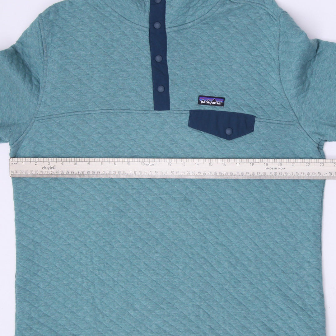 Mens Patagonia Quilted Snap-T Fleece Pullover Sweatshirt Size XL