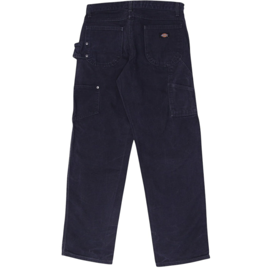 Mens Dickies Carpenter Jeans Black Denim Workwear Functional Pockets