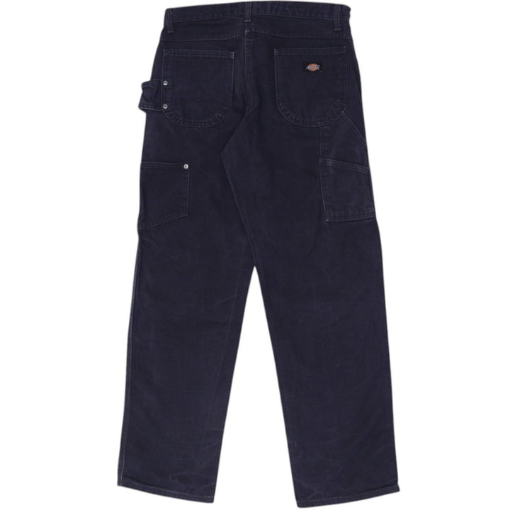 Mens Dickies Carpenter Jeans Black Denim Workwear Functional Pockets