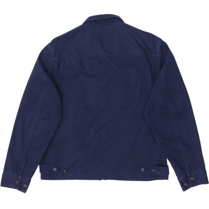 Vintage Polo By Ralph Lauren Navy Blue Full Zip Harrington Jacket L | Migration_Jackets RL Collection - Side | Fashion Rerun
