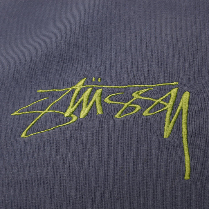 Stussy Blue Graphic Crewneck Sweatshirt Size M | Migration_Sweatshirts SW COLLECTION - Alternate View | Fashion Rerun