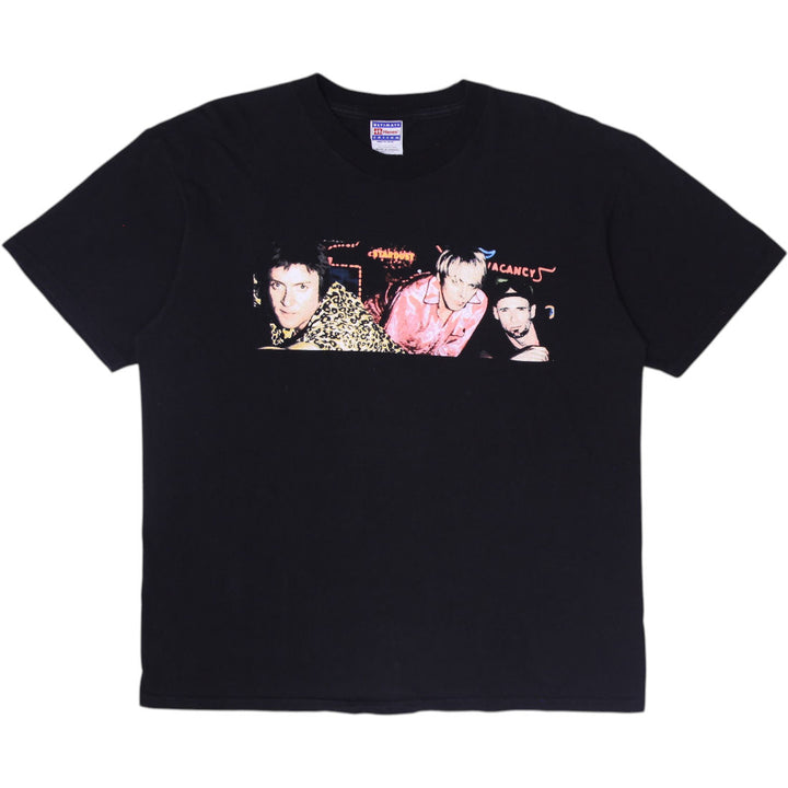 Vintage Mens Duran Duran Tour Black T-Shirt Graphic Concert Size XL