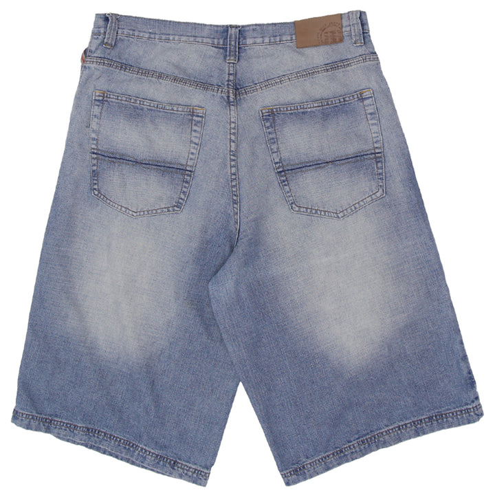 Mens Royal Blue Jeans Washed Denim Shorts - Fashion Rerun Vintage Migration_Shorts