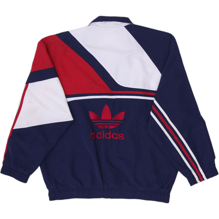 Vintage Adidas White Athletic Full Zip Track Jacket Size XXL