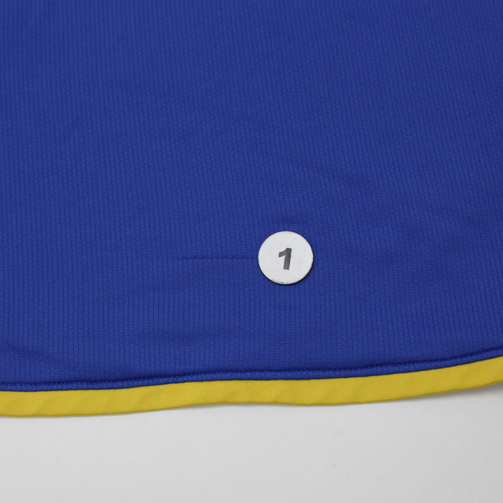 Youth Boys Nike Brazil 2008-10 Away Football Jersey Blue Size XL World Cup
