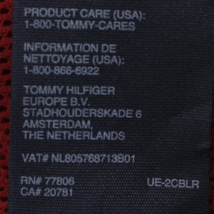 Mens Tommy Hilfiger Yacht Rain Wind Full Zip Logo Jacket