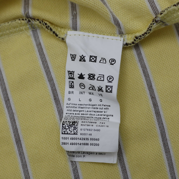 Mens Hugo Boss Regular Fit Striped Polo T-Shirt Size L