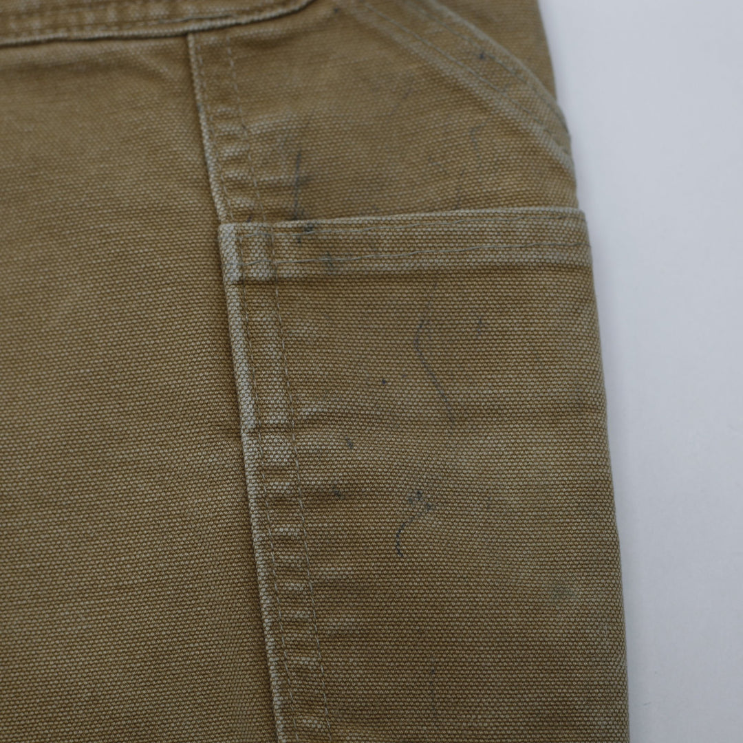 Vintage Made in USA Carhartt B01-BRN Loose Original Fit Double Knee Pants