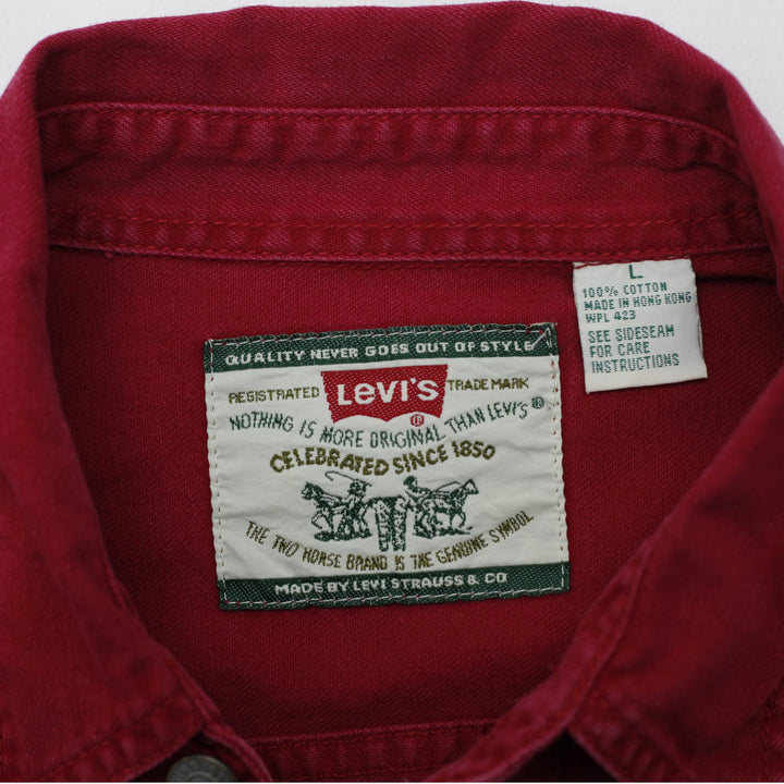 Levi's Long Sleeve Workwear Shirt Size L