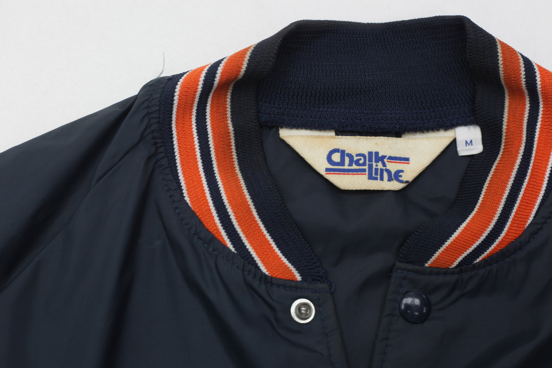 Vintage 80's 90's Chicago Bears Chalk Line Jacket Size Medium Made in USA - Fashion Rerun Vintage Migration_Jacket