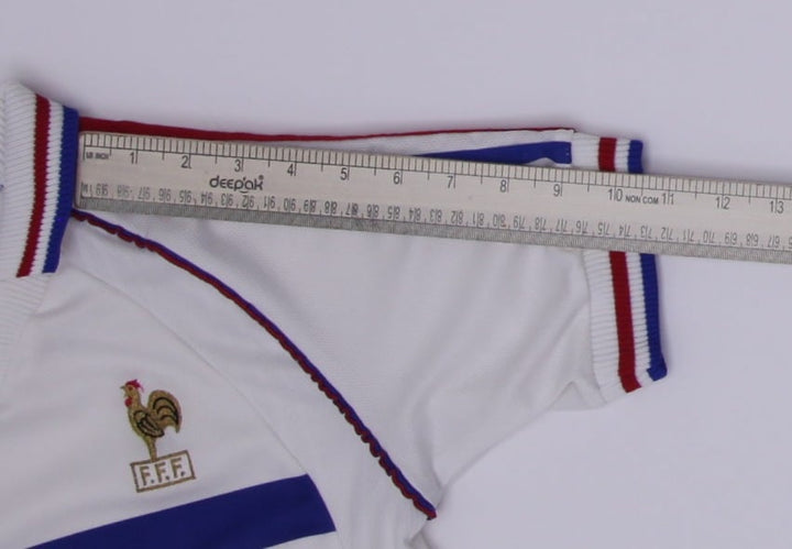 Vintage 1999-2000 Boys France Away Soccer Jersey Size 10 | Migration_Jerseys - View 19 | Fashion Rerun