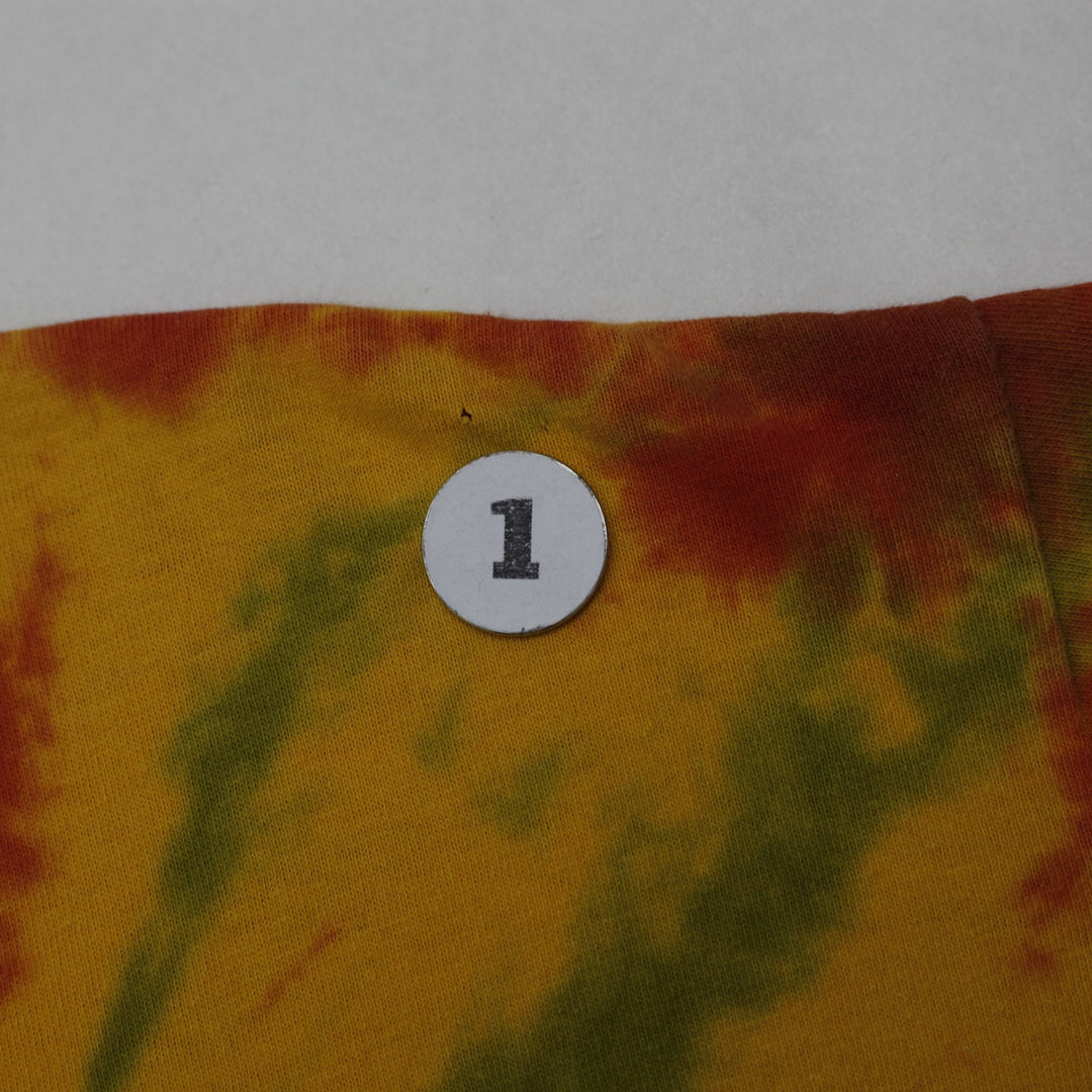 Vintage Anvil Tie-Dye Jamaican Tie Dye Drumming Print T-Shirt Made In USA XL | Migration_T-Shirts - Alternate | Fashion Rerun