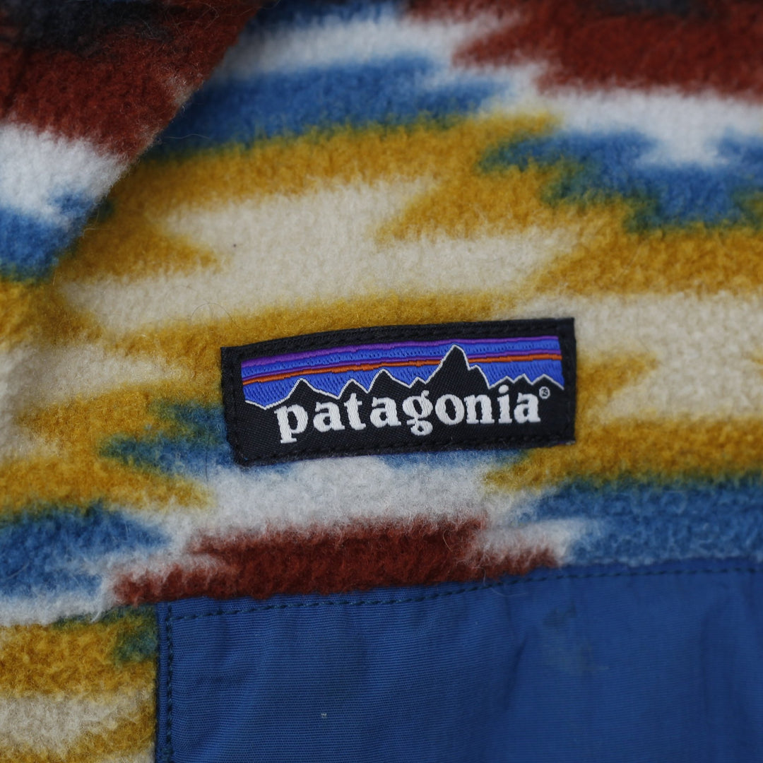 Ladies Patagonia Synchilla Fleece Vest Size M Wild Desert Prairie Gold Aztec | Migration_Vests - Detail View | Fashion Rerun