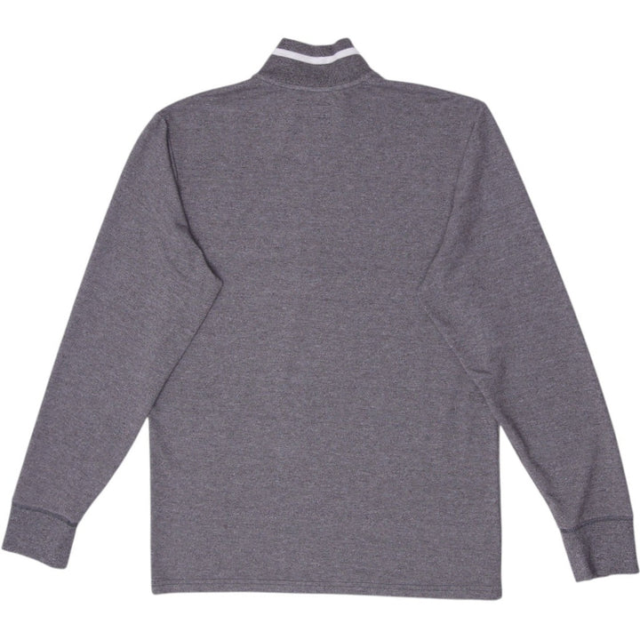 Mens Polo Ralph Lauren Quarter-Zip Pullover Heather Gray T-Shirt Size S