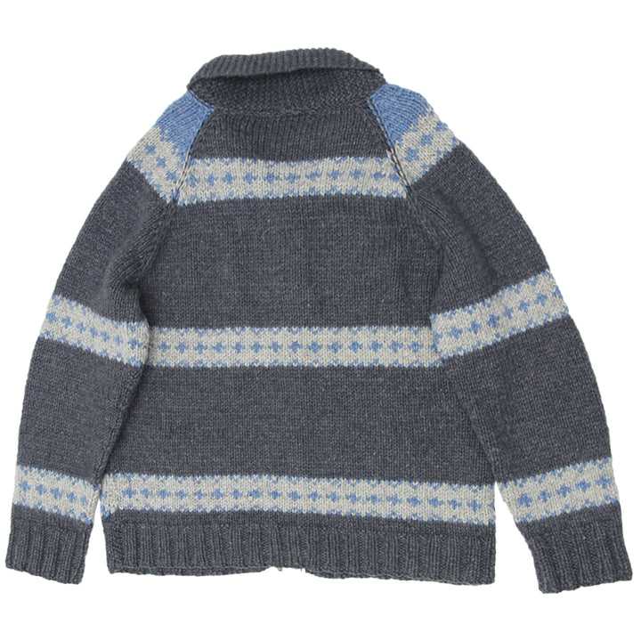 Vintage Full Zip Knitted Sweater