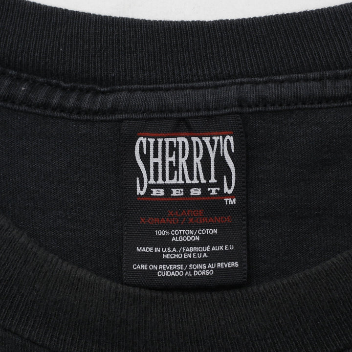 Vintage 90s Looney Tunes Taz the Tasmanian Devil Cartoon Black T-Shirt XL