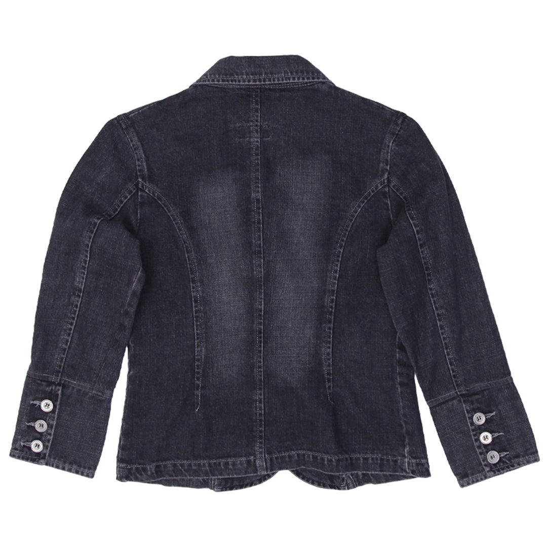 Y2K Ladies Azur Denim Jacket - Fashion Rerun Vintage Migration_Jacket