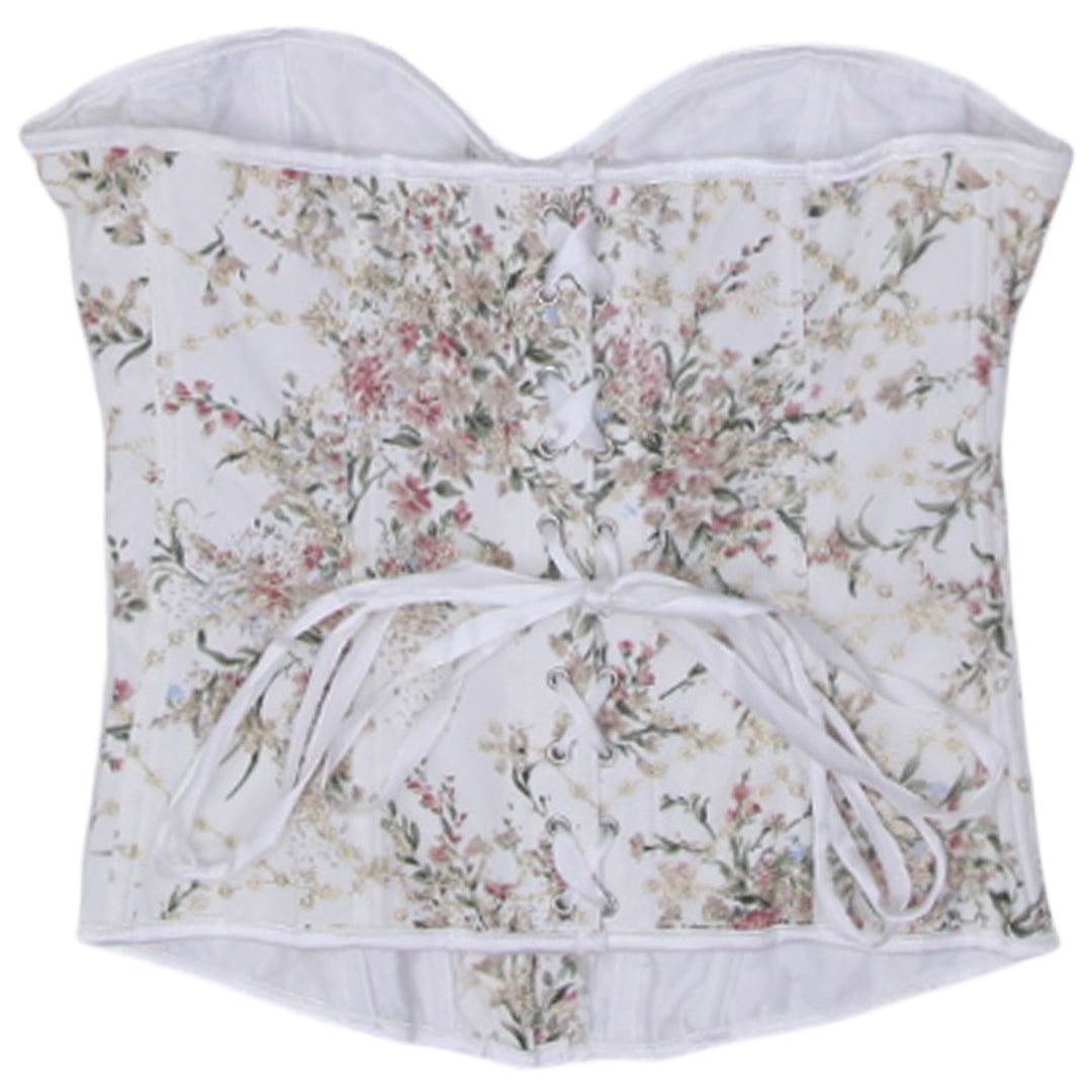 Y2K Ladies Front Hook Corset Crop Tops Shapewear