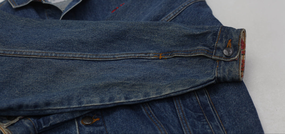 Vintage Planet Hollywood Costa Mesa Denim Jacket