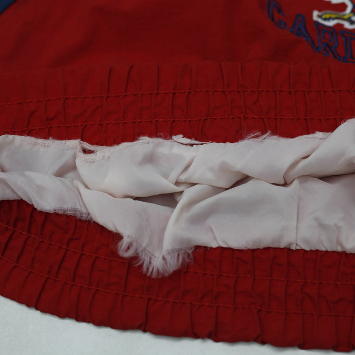Vintage 90s Starter St. Louis Cardinals Half-zip Windbreaker Jacket Size XL | Migration_Jackets - View 12 | Fashion Rerun