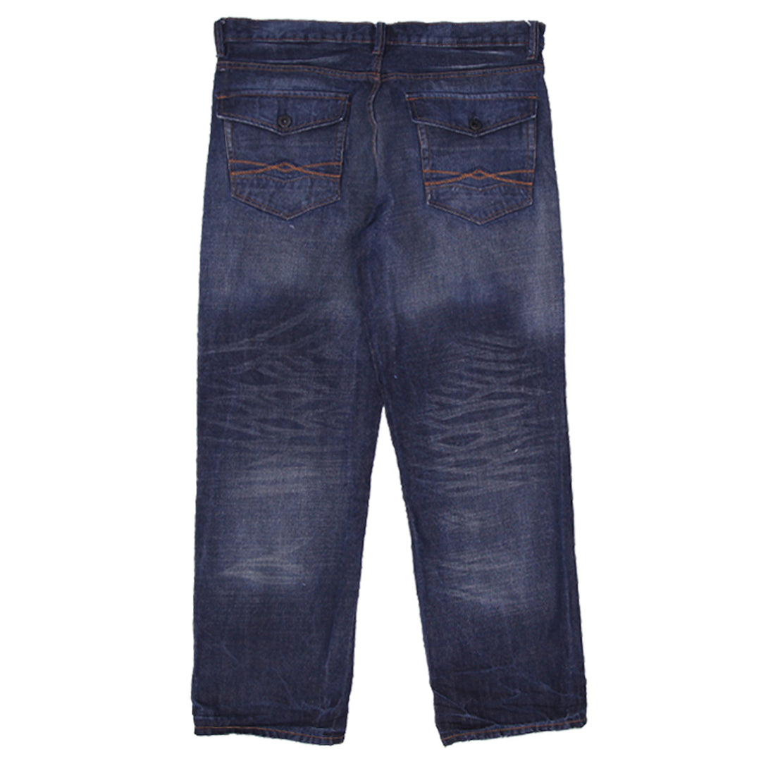 Y2K Mens Sean John Wide Leg Straight Jeans