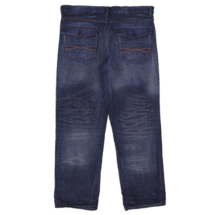 Y2K Mens Sean John Wide Leg Straight Jeans