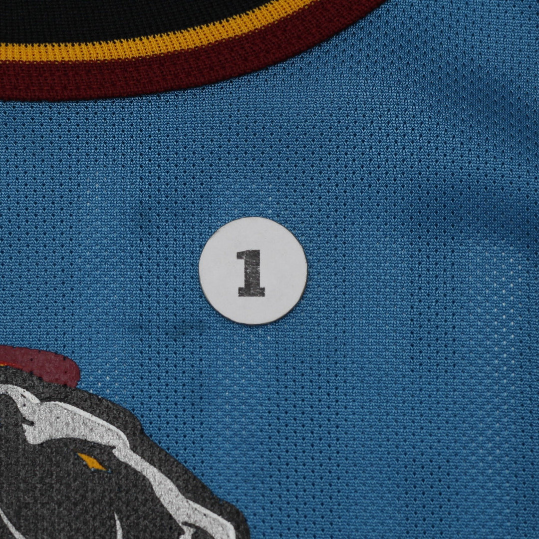 Vintage 90s Champion Pistons Hill Wallace Lions Jersey Made in USA Size 52 | Migration_Jerseys - View 9 | Fashion Rerun