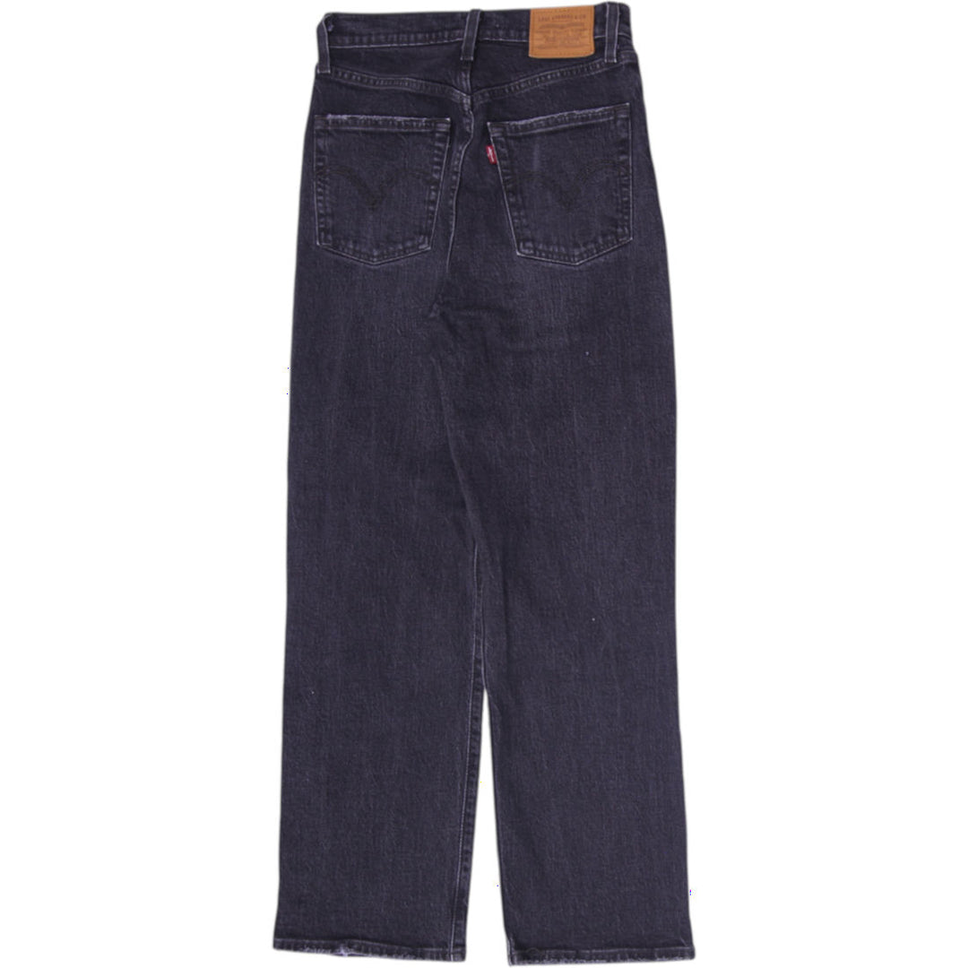 Ladies Levi's Premium Ribcage Straight High Rise Jeans Size 25