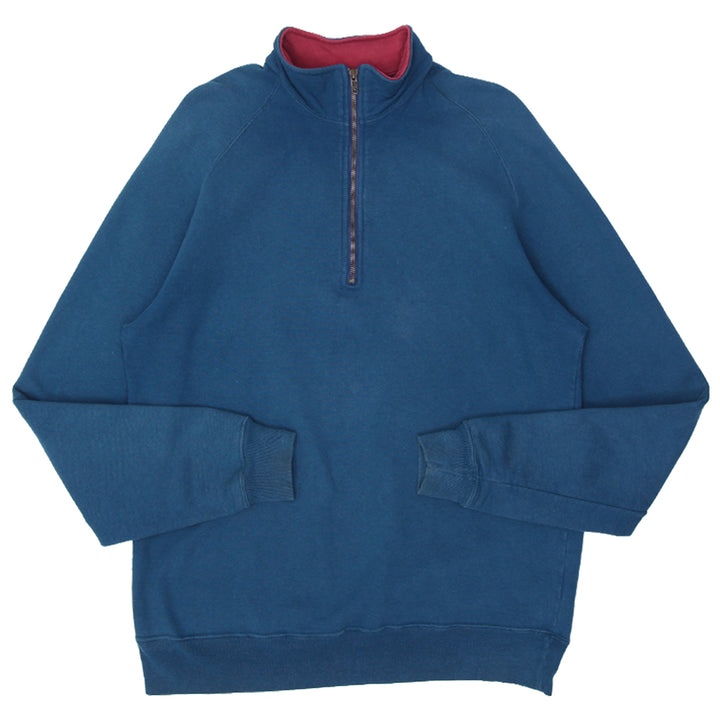 Vintage Champion Quarter Zip Sweatshirt Made In USA - Fashion Rerun Vintage Migration_Sweaters