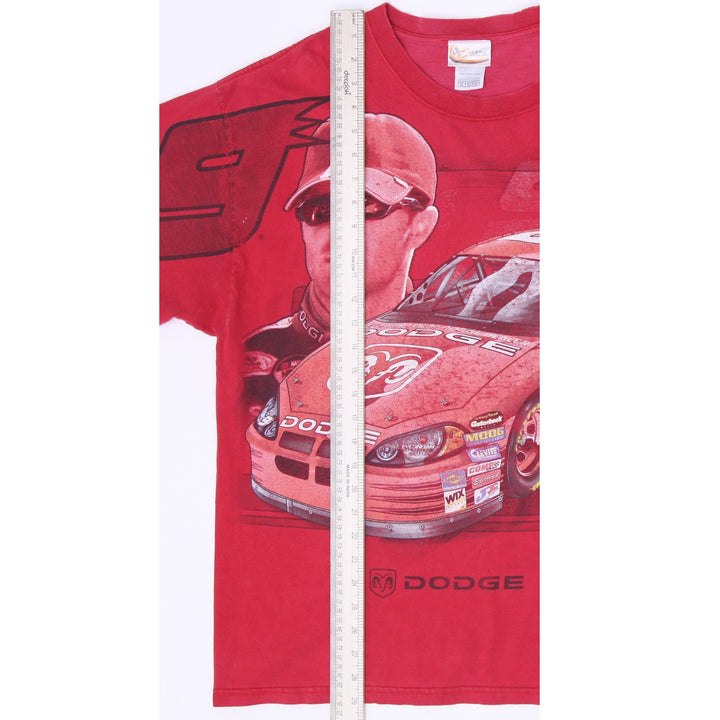 Vintage 2005 Chase Authentic Kasey Kahne 9 Dodge AOP Racing T-Shirt Red Size XL