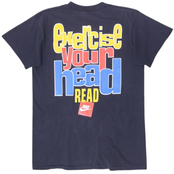 Vintage 90s Nike Ghostwriter Black Single Stitch T-Shirt