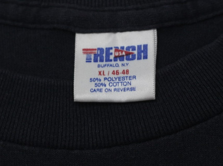 1991 Vintage Chicago Bulls NBA Finals Champions T-Shirt Single Stitch Trench XL - Fashion Rerun Vintage Migration_T-Shirt