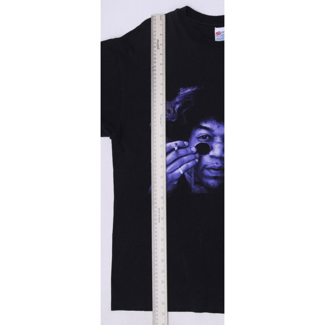 Vintage 1993 Jimi Hendrix "Purple Haze" Graphic Black T-Shirt Single Stitch XL | Migration_T-Shirts - View 7 | Fashion Rerun