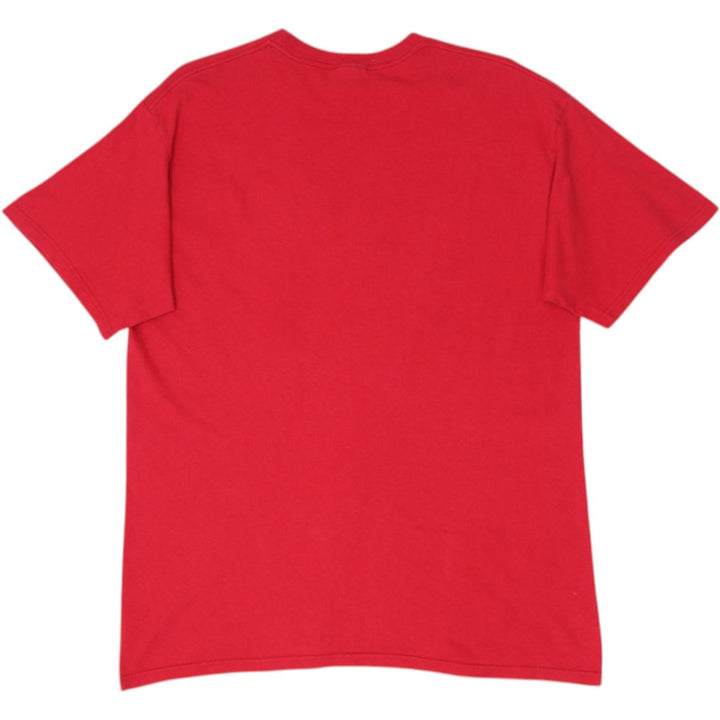 Vintage Mens Nike Ohio State T-Shirt Red Graphic Tee Size L | Migration_T-Shirts - Side View | Fashion Rerun