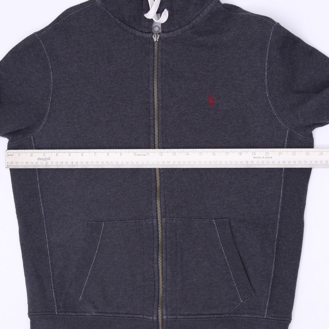 Mens Polo Ralph Lauren Waffle Lined Full Zip Thermal Hoodie Size L