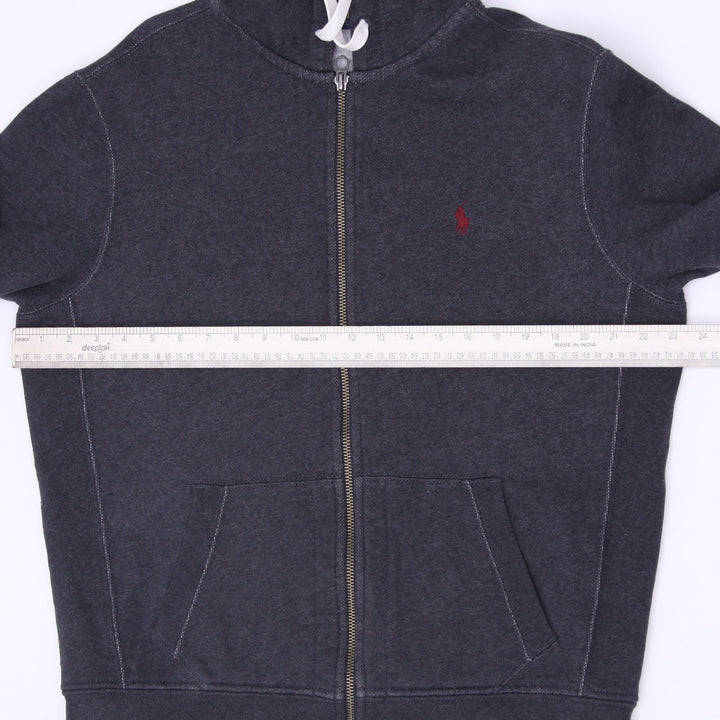 Mens Polo Ralph Lauren Waffle Lined Full Zip Thermal Hoodie Size L