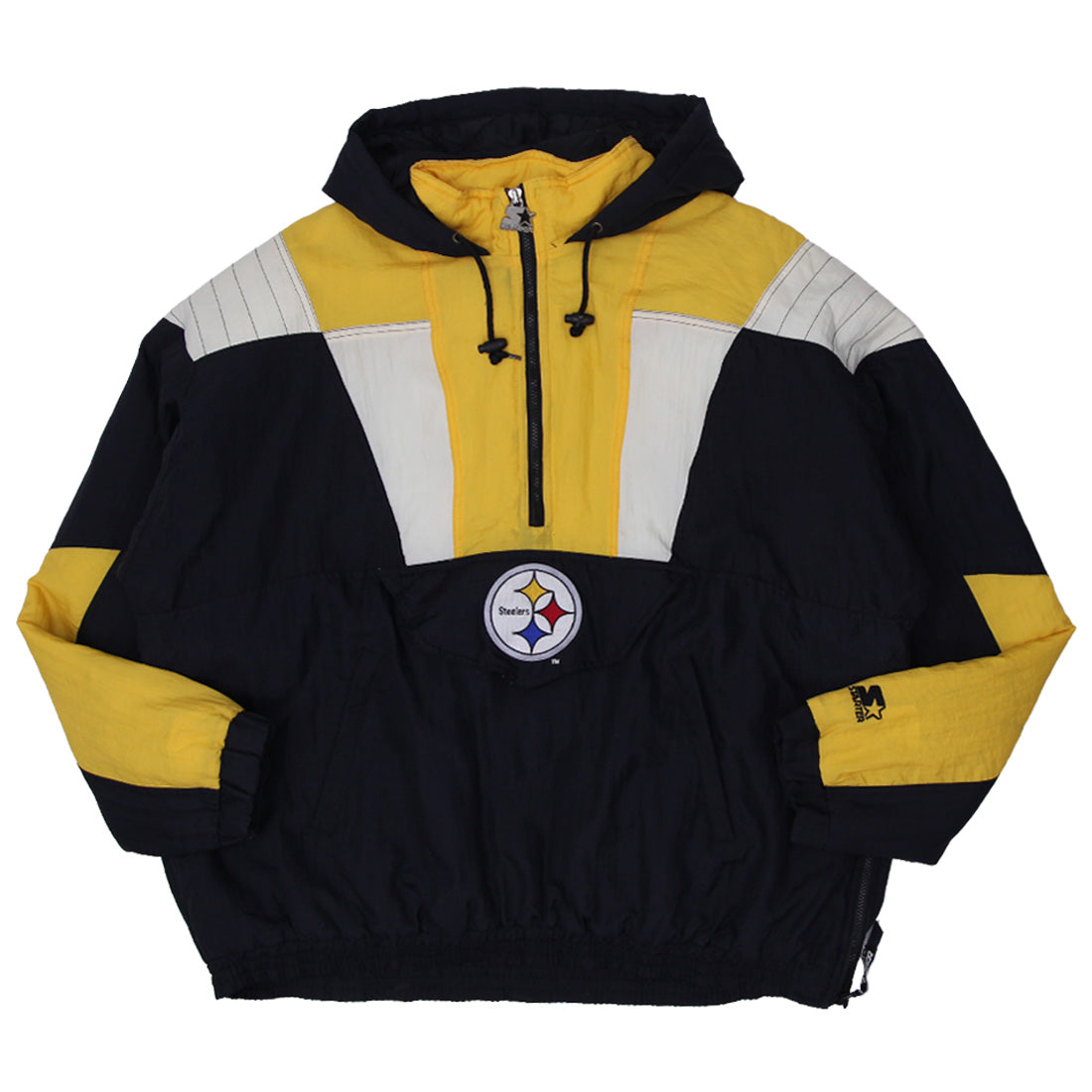 Shop Vintage Starter NFL Pro Line Pittsburgh Steelers 1/2 Zip