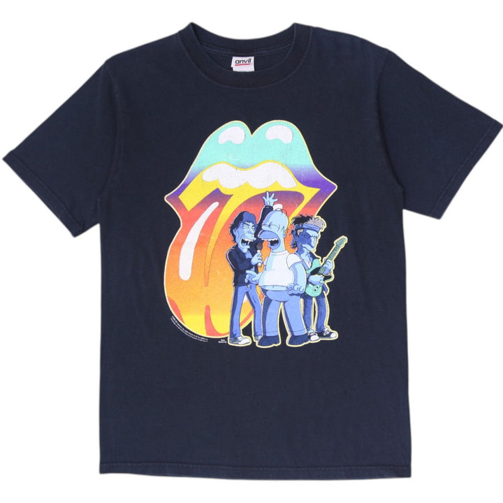 Vintage 2002 The Simpsons x The Rolling Stones  T-Shirt Size S