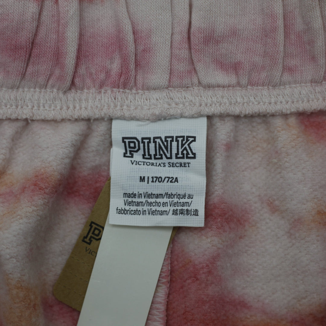 Pink Victoria's Secret Tie Dye Lounge Wear Shorts Size M | Migration_Shorts - Back View | Fashion Rerun