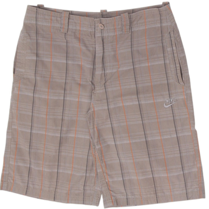 Mens Nike Sportswear Plaid Chino Shorts Size S