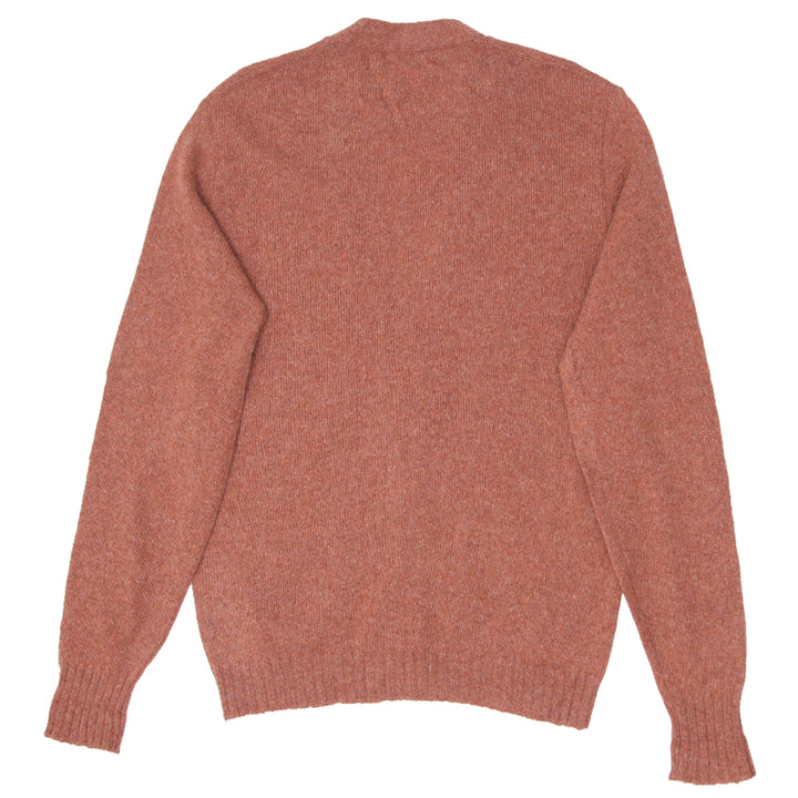 Vintage Puritan Hombre Button-Up Knit Cardigan - Rust Brown - Men's Size XL - Fashion Rerun Vintage Migration_Sweaters