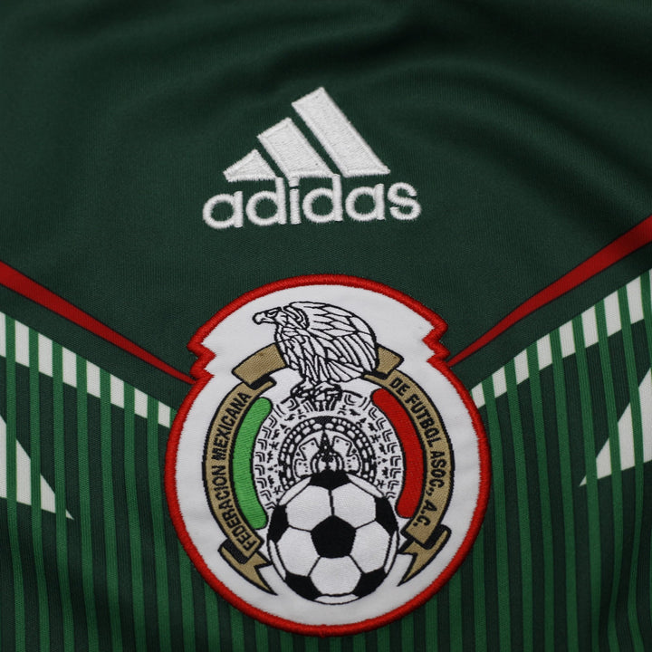 Mens Adidas 2014 Mexico Home Soccer Jersey Size M