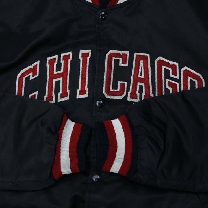 Vintage 90s Starter Chicago Bulls NBA Varsity Jacket Size XL