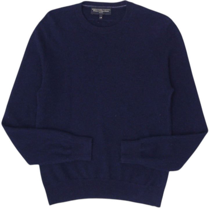 Vintage Hudson's Bay Company Navy 100% Cashmere Sweater