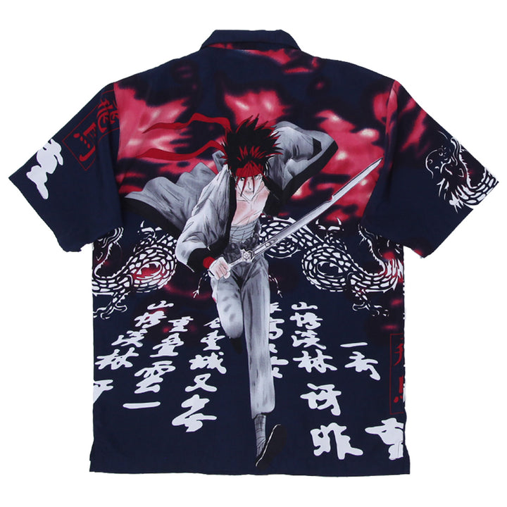 Mens Soya Anime AOP Shirt - Fashion Rerun Vintage Migration_Shirt